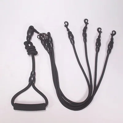 Pet Dog Leash Nylon Rope Double Dogs Leash 2 Way Coupler Walk Two and More