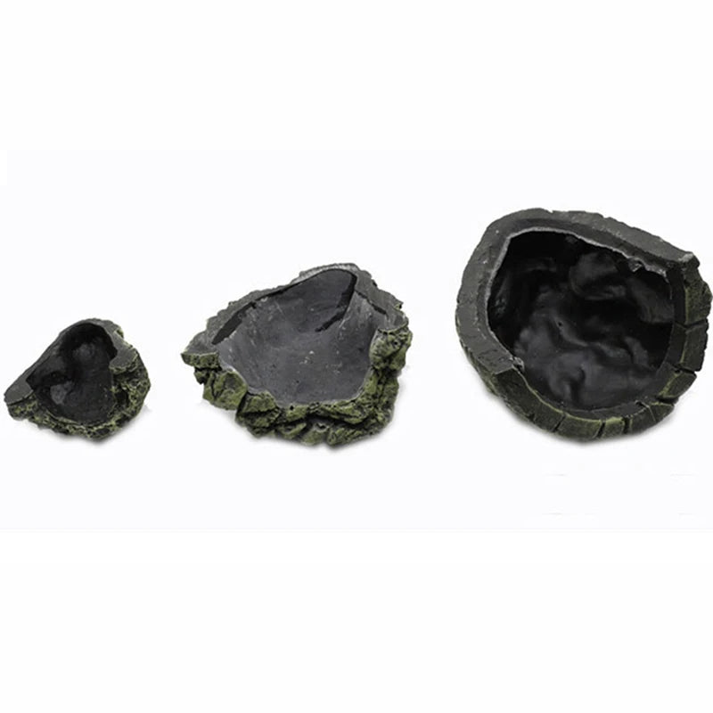 Reptile Hiding Cave Rest Cave Reptiles House Habitat Aquarium Landscaping Terrarium Decor