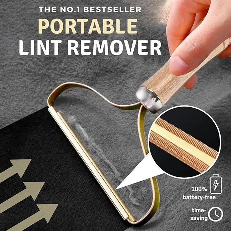 Portable Lint Remover Pet Hair Remover Manual Sofa Clothes Cleaning Lint Brush Fuzz Fabric