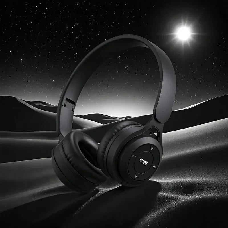 Stereo Y08 Headset 5.3 Bluetooth Headset Folding Wireless Sports Gaming Headsets Over-ear Headphones for Android ios