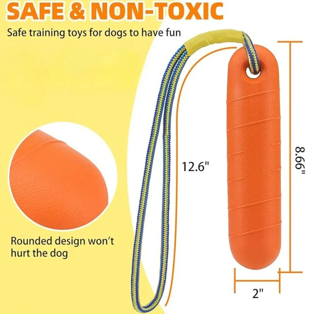 Dog Outdoor Training With Rope Bite Resistant Stick Floating Dog Toy