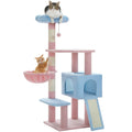Flower Cat Tree Multi-Level Cat Tower with Sisal Covered Scratching Posts