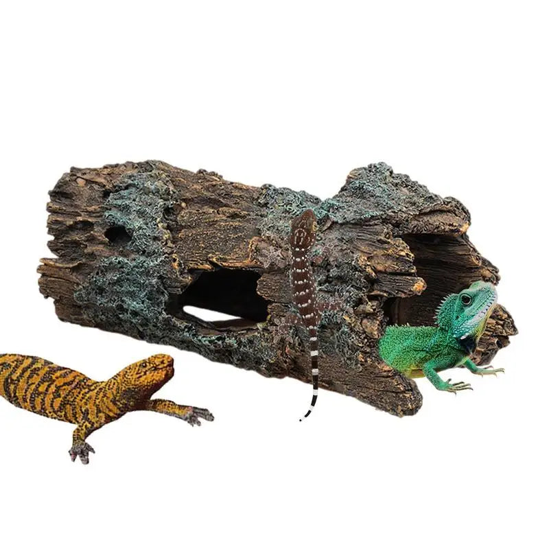 Reptile Hide Large Caves Reptile Hideouts Habitat Shelter Decor For Snakes Turtle Lizards Fish Amphibians Small Animals