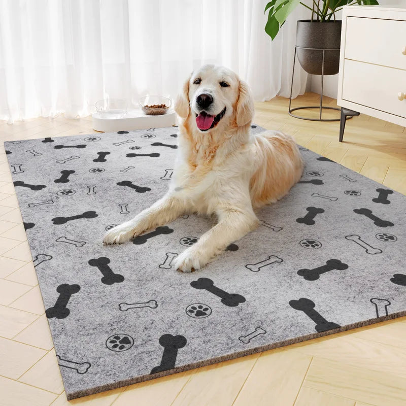 Dog Bed Mat All Season Pet Sleeping Pad Waterproof Anti-Slip Washable Mattress for Small Medium Large Dogs Cats