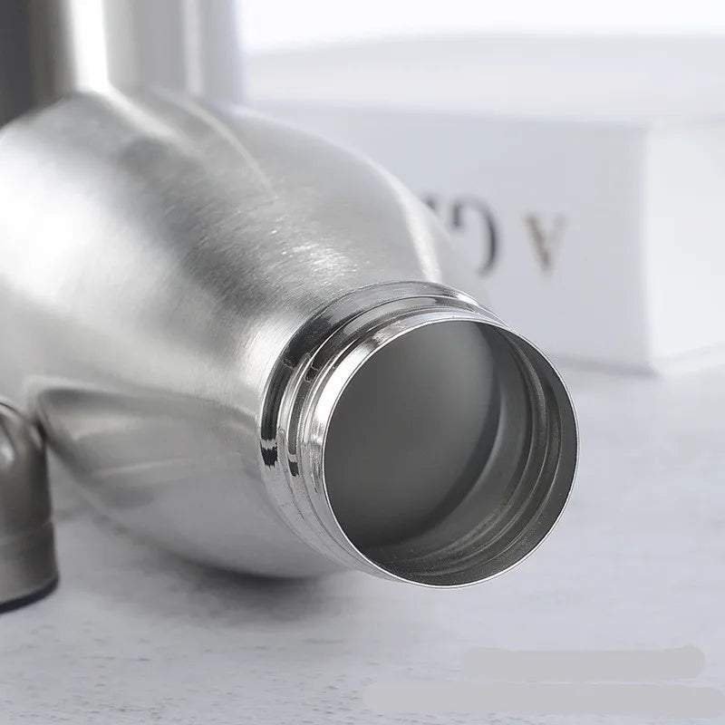Stainless Steel Water Bottle 1 Liter Free Shipping, Drink Bottle for Sport Travel Cups,  500 750 1000ml Water Bottles