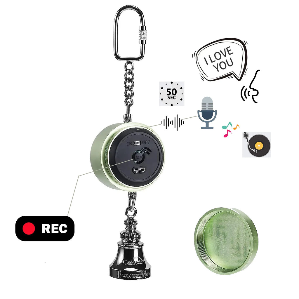 Bird Toys Parrot Talking Coach & Interactive Voice Bell Supplies