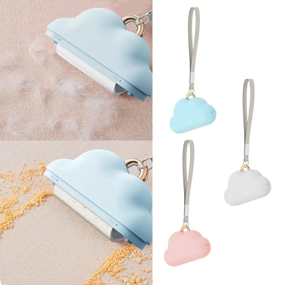 Cloud Shaped Roller Sticky Brush Refill Lint Roller Brush Sticky Paper Pet Hair Remover Roller Drum Type