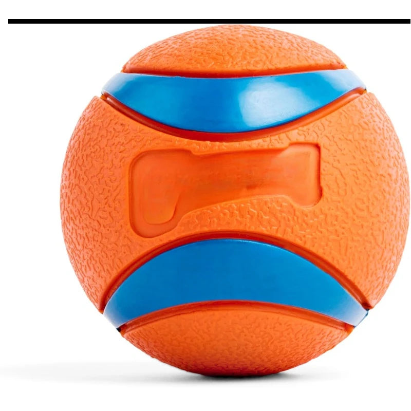 Ultra Ball Dog Toy Size Large For Dogs Made from Durable Rubber Super Bouncy Floats in Water 3-inch Diameter