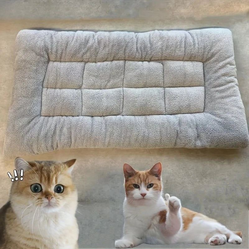 Large Plush Bed Sofa Thickened Super Soft Polyester Bed For Small Medium Large Dog Cat