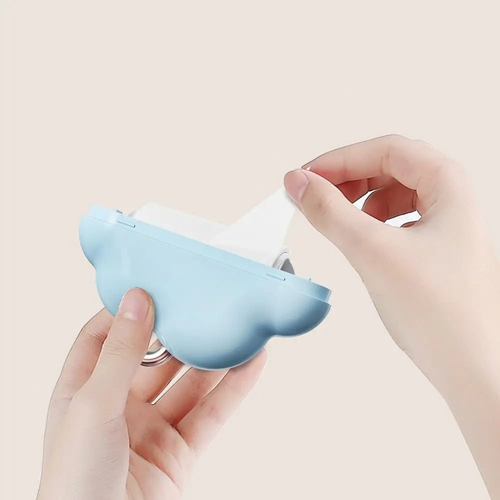 Cloud Shaped Roller Sticky Brush Refill Lint Roller Brush Sticky Paper Pet Hair Remover Roller Drum Type