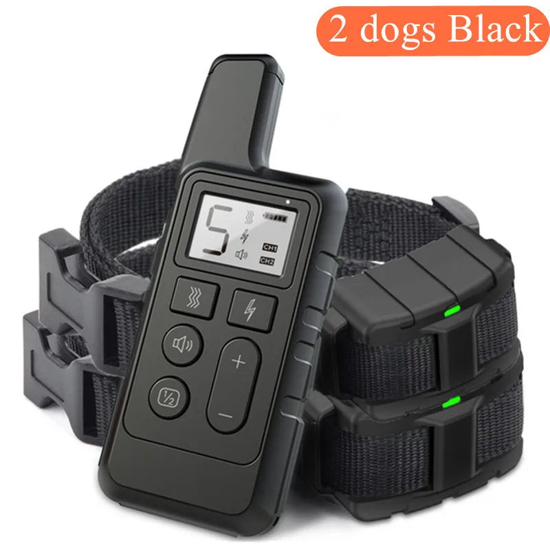Rechargeable Dog Training Collar 1650ft Remote Control Dog Training Collar with Adjustable Nylon Strap