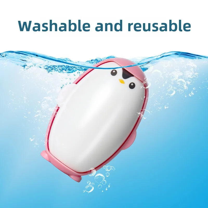 Washable Lint Remover Penguin Clothes Roller Portable Pet Hair Remover  Sticky Cleaning