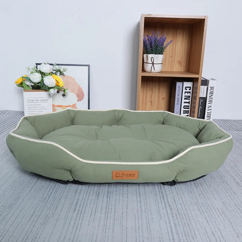 Pet Sofa Large Dog Bed Big Space Sofa Sleeping Mat Winter Warm Cushion
