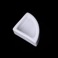 Reptile Water Food Bowl Worm Dish Ceramic Pet Bowls Anti-Escape Mini Reptile Mealworms Bowl for Lizard Bearded Dragon