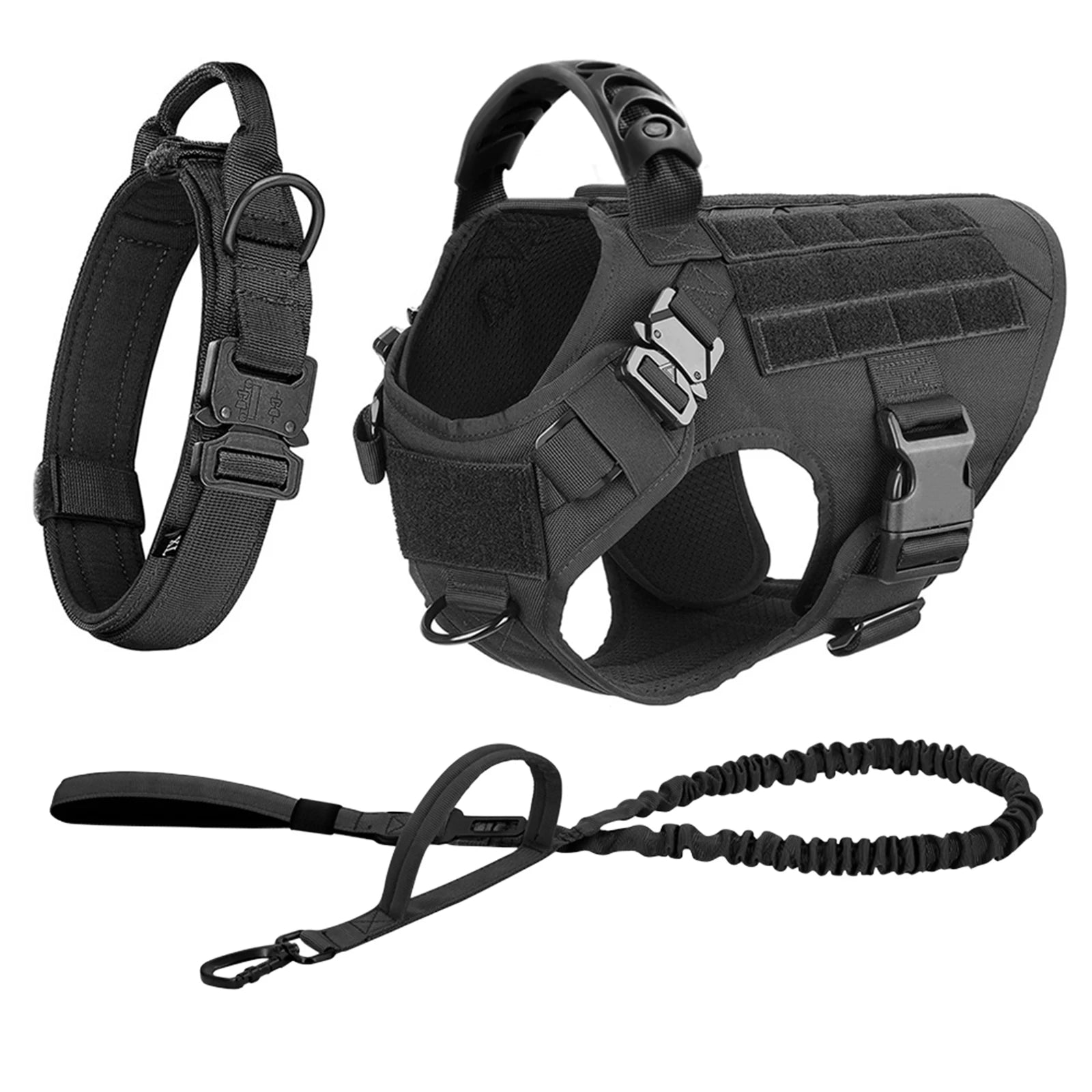 Harness And Leash Set Pet  Training Walking Vest Dog Harness And Collar For Medium Large Dogs