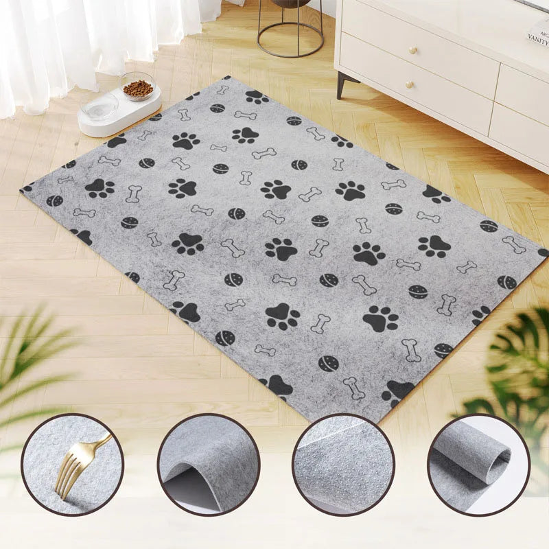 Dog Bed Mat All Season Pet Sleeping Pad Waterproof Anti-Slip Washable Mattress for Small Medium Large Dogs Cats