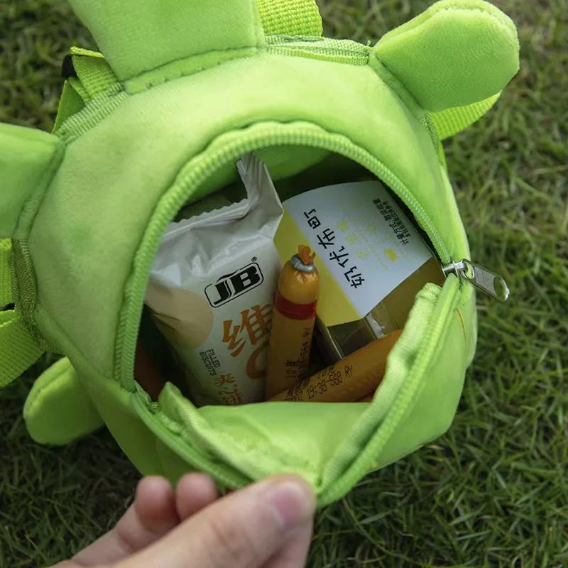 Dog Backpack Soft Pet Snack Bag  Convenient Large-capacity Portable Pet Carrier Bag