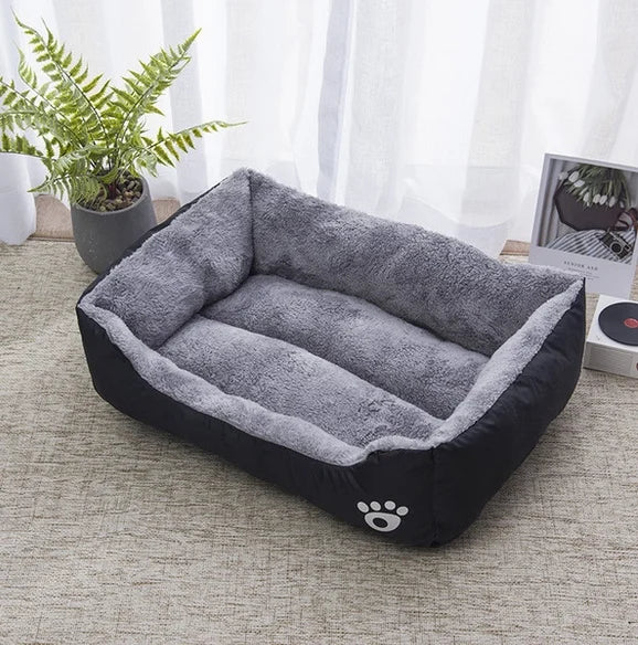 Cat Dog Bed Plush Sleeping Bed for Large, Medium and Small Dogs, Non-Slip and Bite-Resistant
