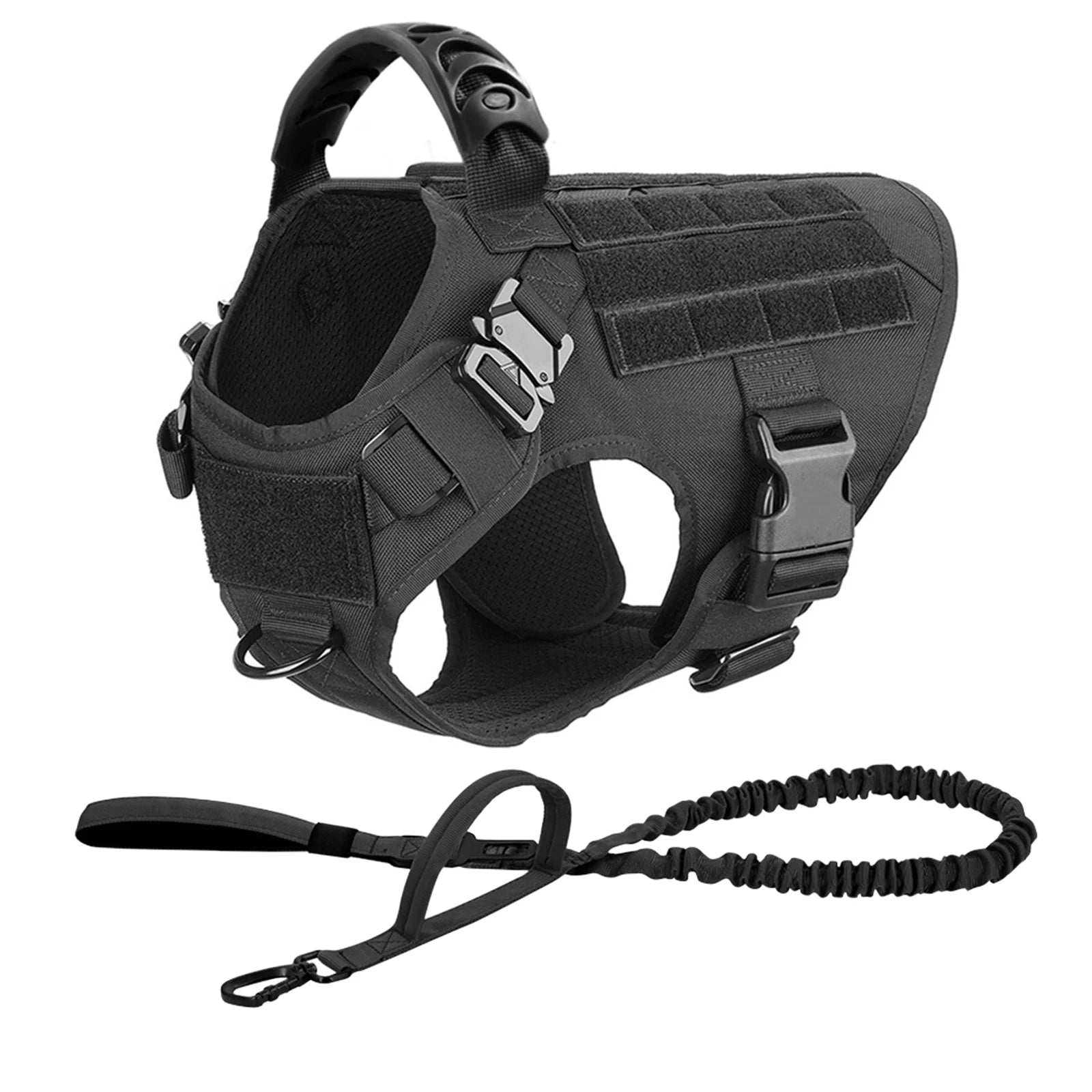 Harness And Leash Set Pet  Training Walking Vest Dog Harness And Collar For Medium Large Dogs