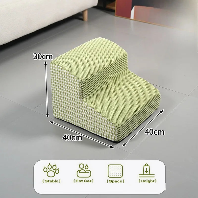 2/3 Layer Anti Slip Detachable Washable Pets Stairs Suitable Small/large Dogs Elderly Dogs Sofas Pet Ramps Ladders