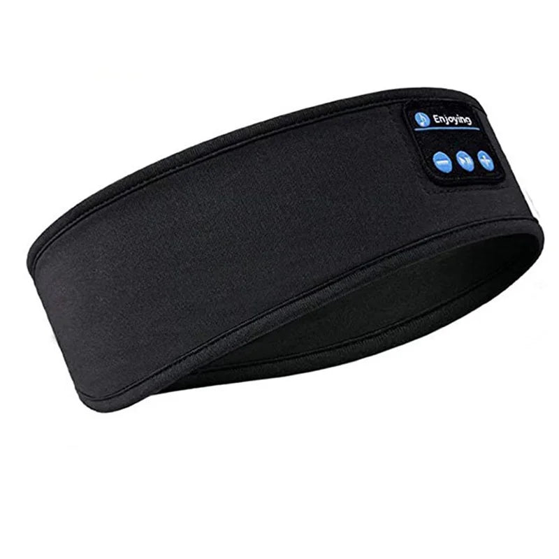 Bluetooth Headband Headphones Wireless Music Sports Hairband Running Fitness Sweatband Earphones Soft Headset