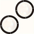 Pet Transparent Viewing Dome, Semi Circular Fence Window for Dogs and Cats, Outdoor Breathable Pet Access Door H0603