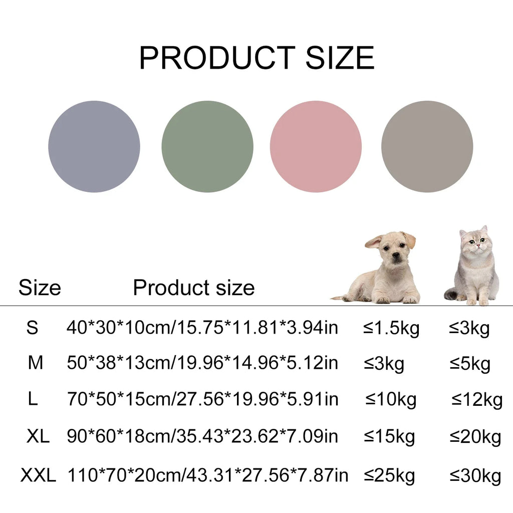Pet Sofa Large Dog Bed Big Space Sofa Sleeping Mat Winter Warm Cushion