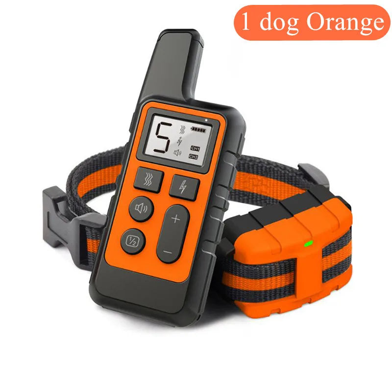 Rechargeable Dog Training Collar 1650ft Remote Control Dog Training Collar with Adjustable Nylon Strap