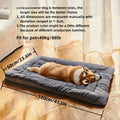 Large Plush Bed Sofa Thickened Super Soft Polyester Bed For Small Medium Large Dog Cat