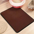 Cat Litter Mat With Gift Double Layer Waterproof Litter Box Mat Non-slip Sand Cat Pad Washable