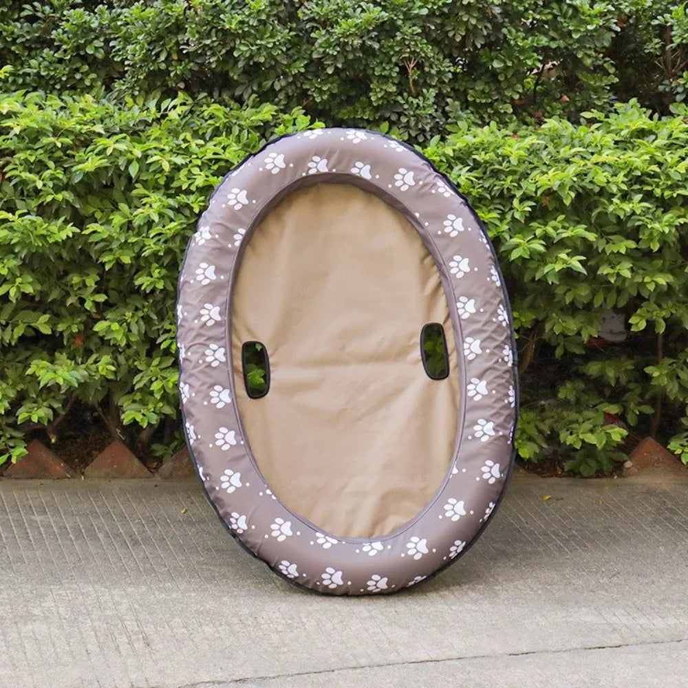 Water Toys Foldable Dog Swimming Float Soft PVC Pet Inflatable Raft Cooling Pet Dog Float Pool