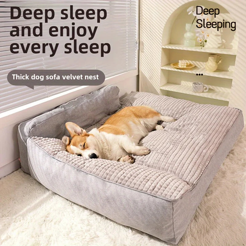 Cat Bed Dog Bed  Warm Soft Cushion