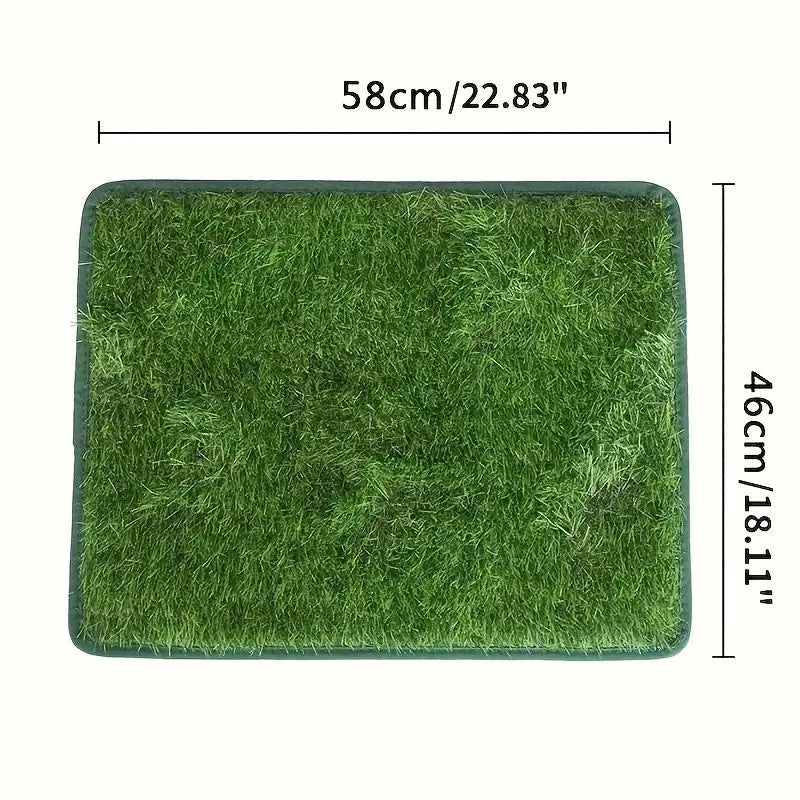 Reusable Dog Toilet Dog Lawn Carpet: Artificial Grass Rug for Dog, Training Mat, Dog Toilet for Balcony Patio Garden