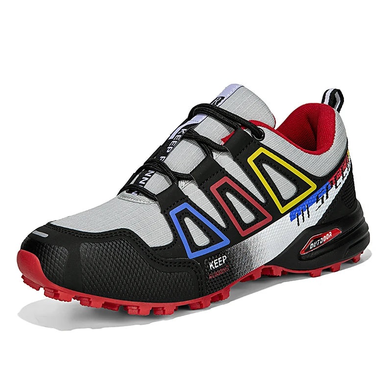 Hiking Shoes Women's Outdoor Hiking Sports Shoes, Non-slip Shoes, Breathable Lace-up Climbing Shoes, Cycling
