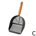 Steel Cat Litter Scoop Long Handle Pet Waste Shovel Cleaning Tool For Tofu Sand Litter Box