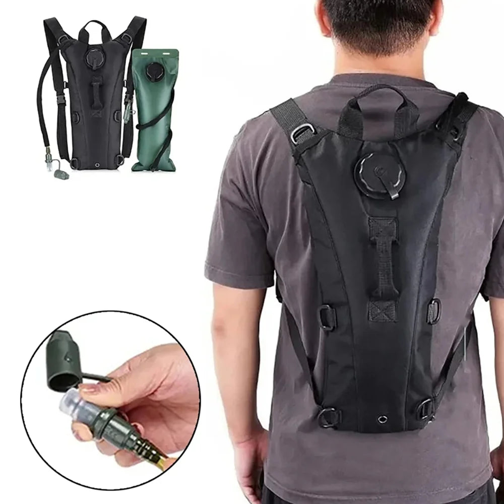 3L waterproof water bag outdoor sports backpack travel cycling mountaineering convenient water bottle water bag