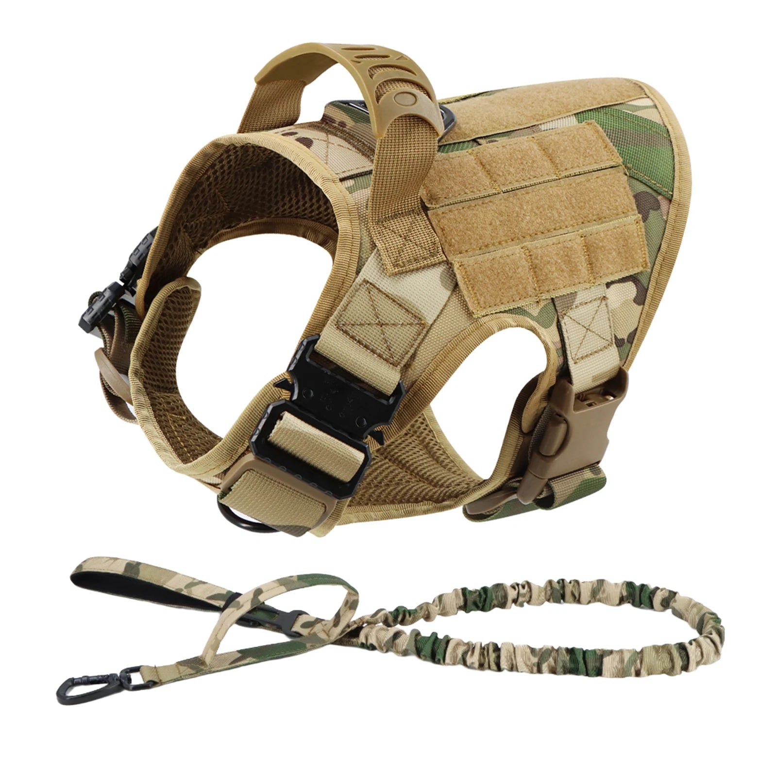 Harness And Leash Set Pet  Training Walking Vest Dog Harness And Collar For Medium Large Dogs
