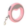 Retractable Dog Lead Heavy-Duty Extendable Dog Leads Strong Nylon Tape Leash One-Handed Brake  Lock Tangle-Free Design
