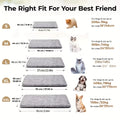 Winter Warming Pet Mattress, Super Warm Cat And Dog Pad, Washable And Non-Slip Mat, for Small to Large Dogs And Cats