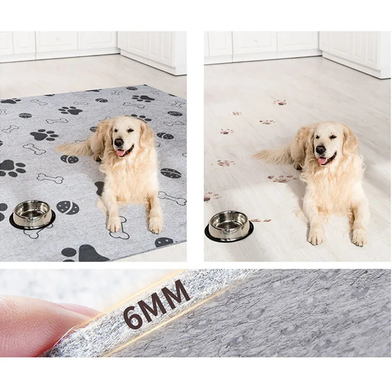 Dog Bed Mat All Season Pet Sleeping Pad Waterproof Anti-Slip Washable Mattress for Small Medium Large Dogs Cats