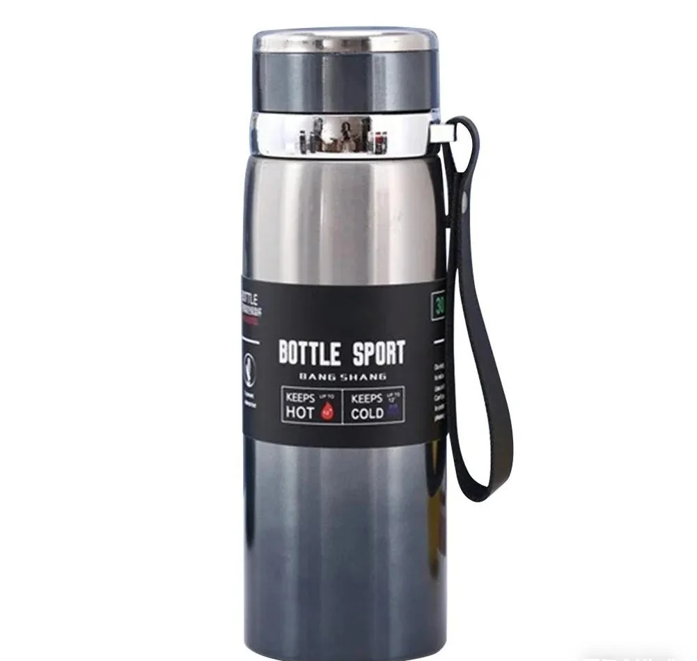 1L Thermal Water Bottle Keep Cold and Hot Water Tea Coffee Stainless Steel Thermos Bottle