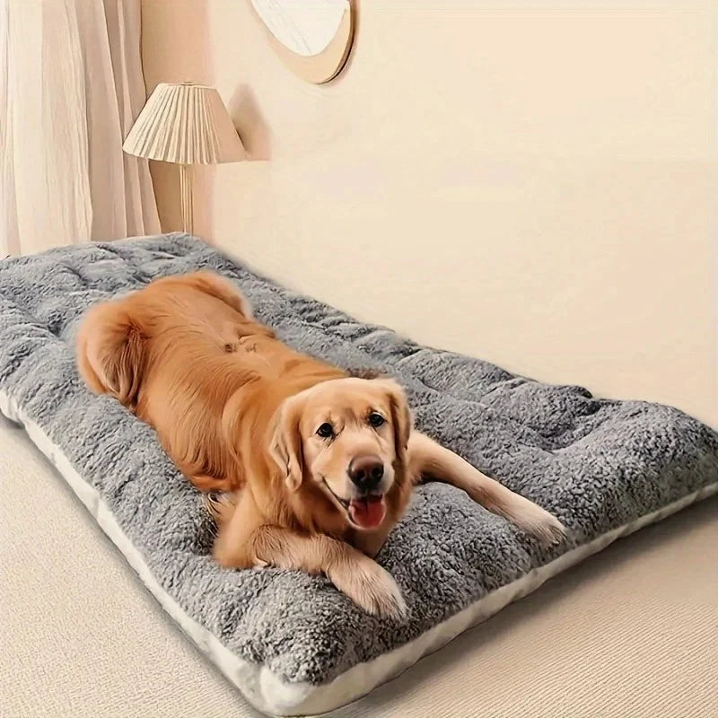 Large Plush Bed Sofa Thickened Super Soft Polyester Bed For Small Medium Large Dog Cat