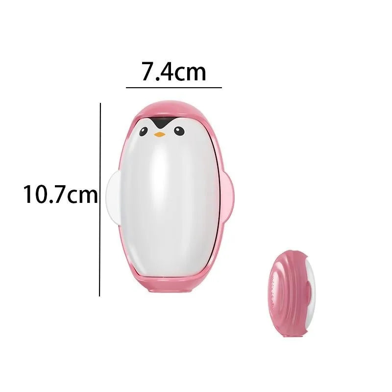 Washable Lint Remover Penguin Clothes Roller Portable Pet Hair Remover  Sticky Cleaning