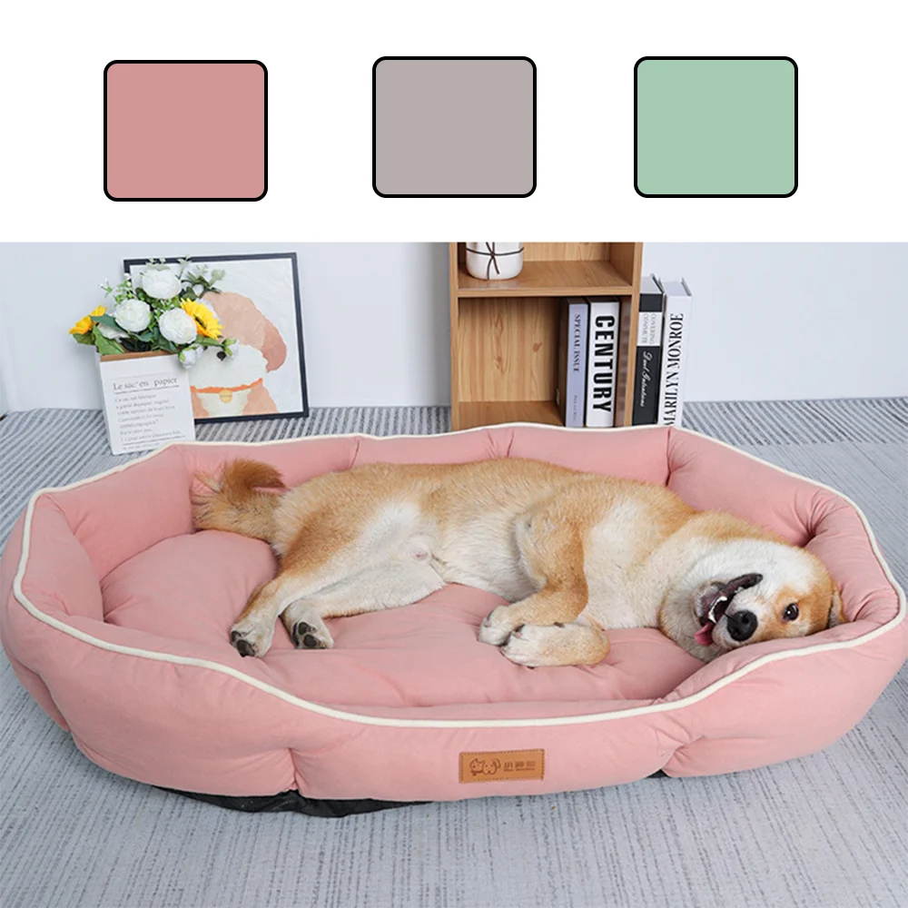 Pet Sofa Large Dog Bed Big Space Sofa Sleeping Mat Winter Warm Cushion