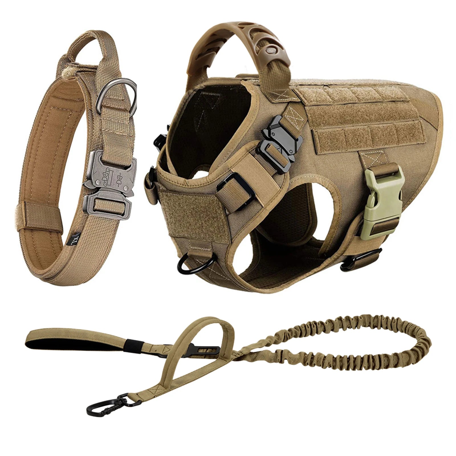 Harness And Leash Set Pet  Training Walking Vest Dog Harness And Collar For Medium Large Dogs