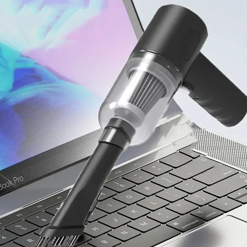 9000Pa Wireless Car Vacuum Cleaner USB Charging 1200mAh Portable Mini Wet and Dry Vacuum Cleaner