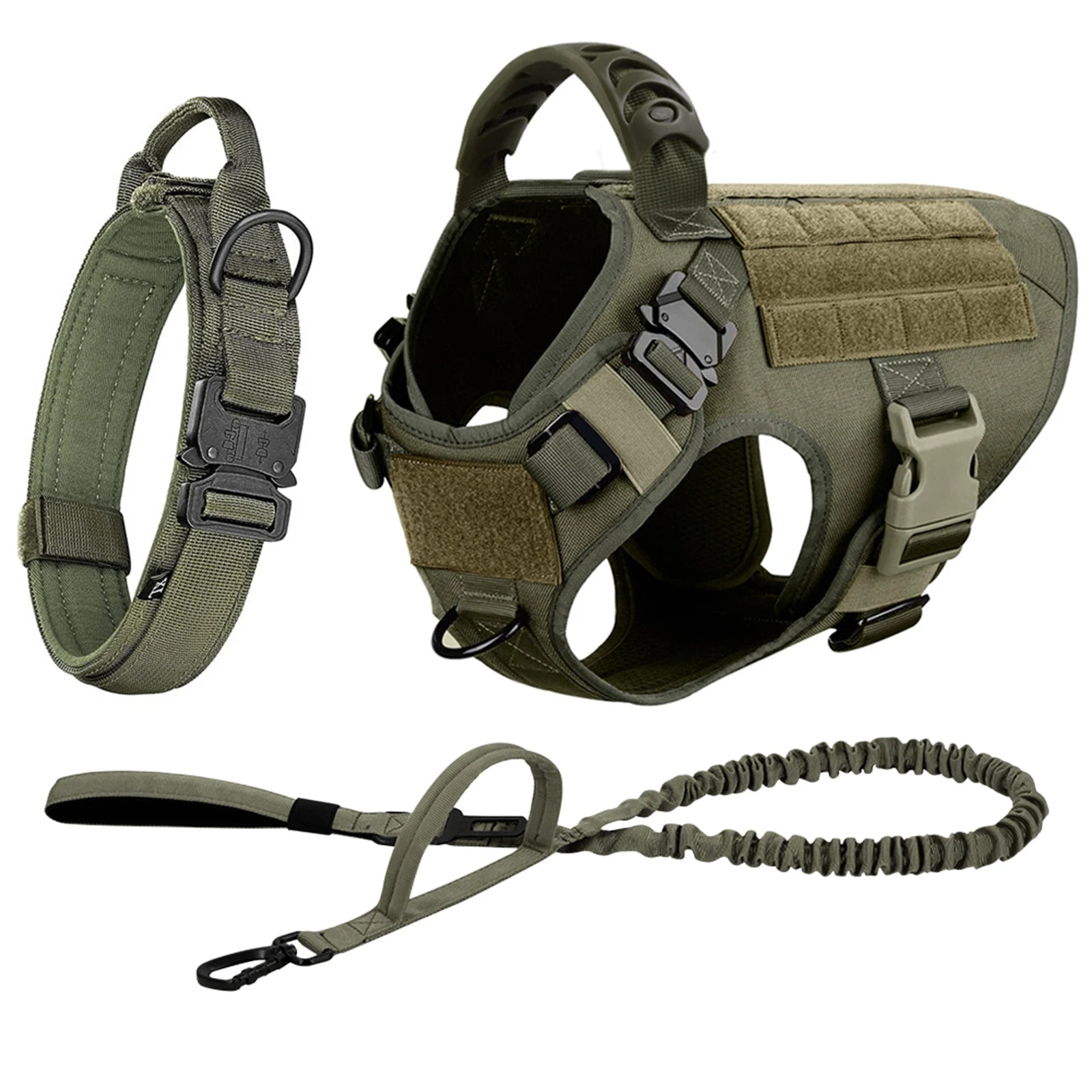 Harness And Leash Set Pet  Training Walking Vest Dog Harness And Collar For Medium Large Dogs