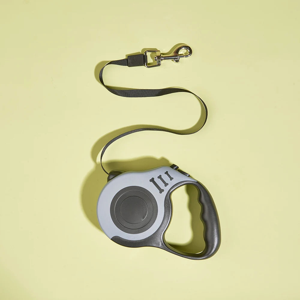 3m 5m Dog Leash for Small Dogs Cat Automatic Retractable Durable Nylon Lead Outdoor Travel Walking Hiking