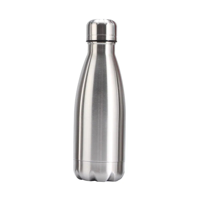 Stainless Steel Water Bottle 1 Liter Free Shipping, Drink Bottle for Sport Travel Cups,  500 750 1000ml Water Bottles