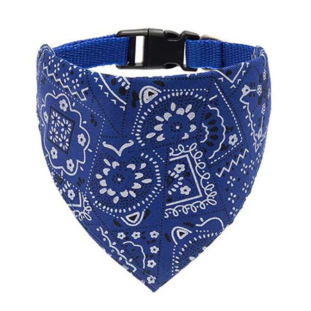 Dog Collar Bandana Scarf Collar Adjustable Dog Bandanas Collar Cat Neckerchief